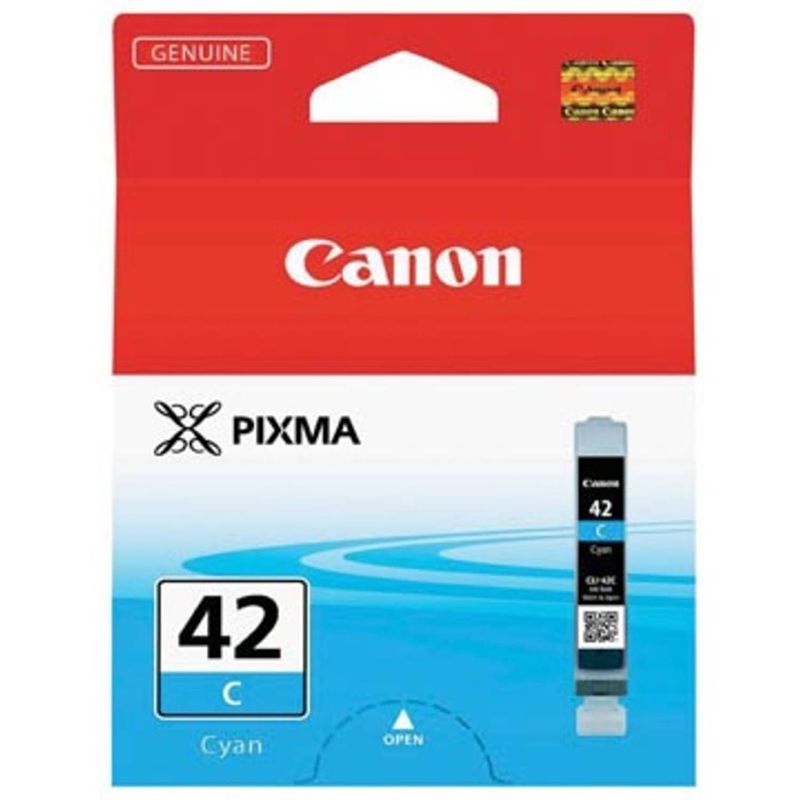 Foto van Canon inktcartridge cli-42c cyaan, 13 ml - oem: 6385b001