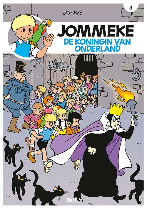 Foto van Jommeke n°3 - de koningin van onderland - jef nys - paperback (9789462100534)