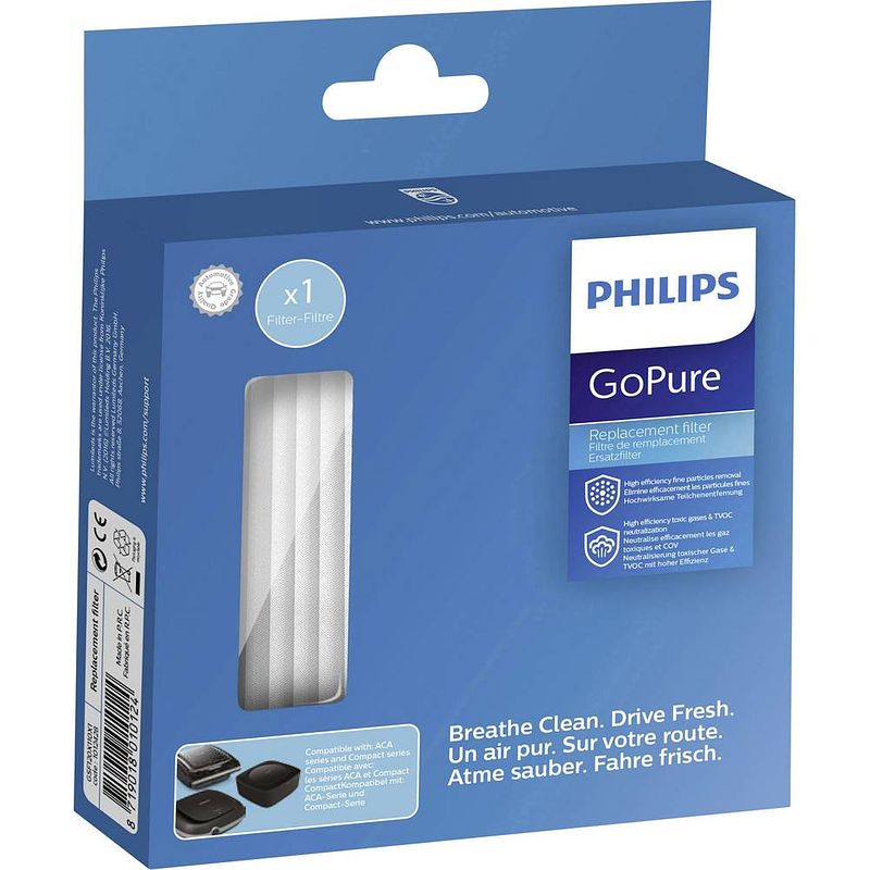 Foto van Philips gopure compact 100 airmax reservefilter