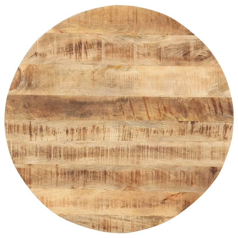 Foto van Vidaxl tafelblad rond 15-16 mm 60 cm massief mangohout