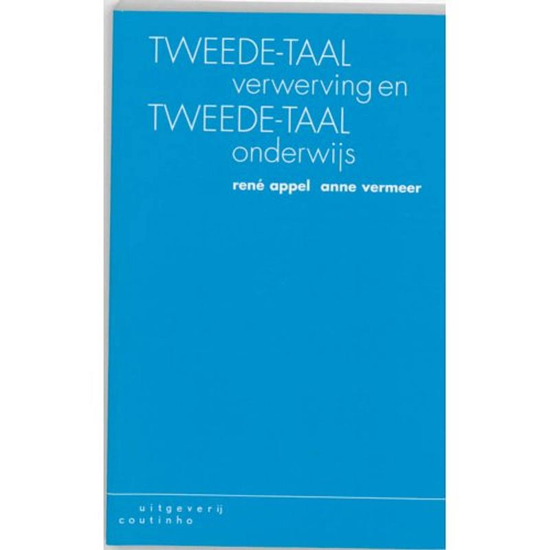 Foto van Tweede-taalverwerving en tweede-taalonderwijs