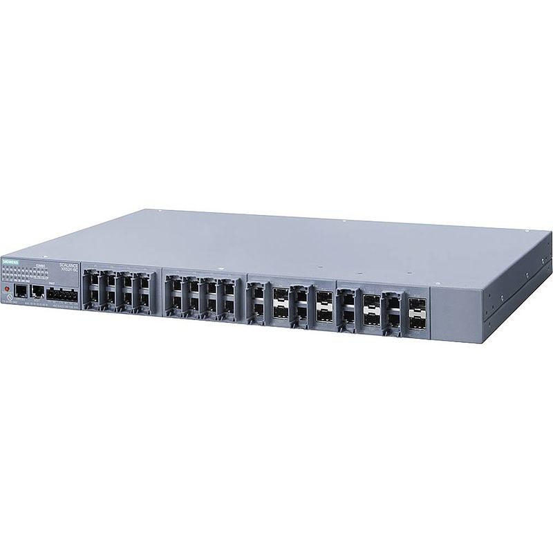 Foto van Siemens siemens dig.industr. industrial ethernet switch 10 / 100 / 1000 mbit/s