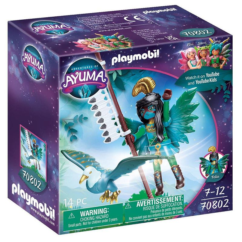 Foto van Playmobil knight fairy met totemdier 70802