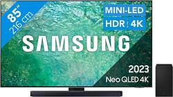 Foto van Samsung neo qled 85qn85c (2023) + soundbar