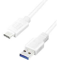 Foto van Logilink usb-kabel usb 3.2 gen1 (usb 3.0 / usb 3.1 gen1) usb-a stekker, usb-c® stekker 1.50 m cu0175