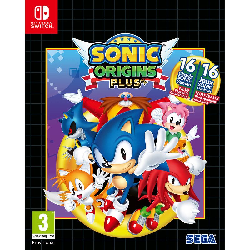 Foto van Sonic origins plus - nintendo switch