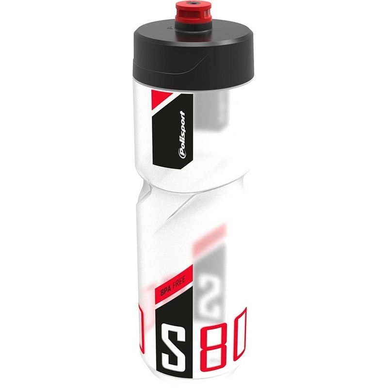 Foto van Polisport bidon 800 ml transparant