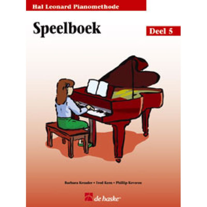 Foto van Hal leonard pianomethode speelboek 5 pianoboek