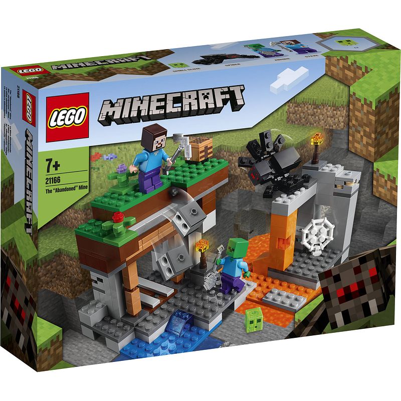 Foto van Lego minecraft de ""verlaten"" mijn - 21166