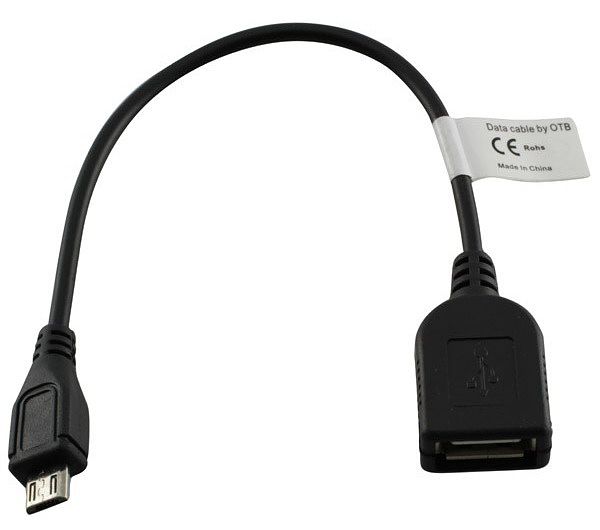 Foto van Adapterkabel micro-usb - otg (on-the-go)