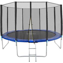 Foto van Tectake - trampoline garfunky - met veiligheidsnet - 366 cm - 403519