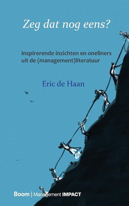 Foto van Zeg dat nog eens? - eric de haan - hardcover (9789024434930)