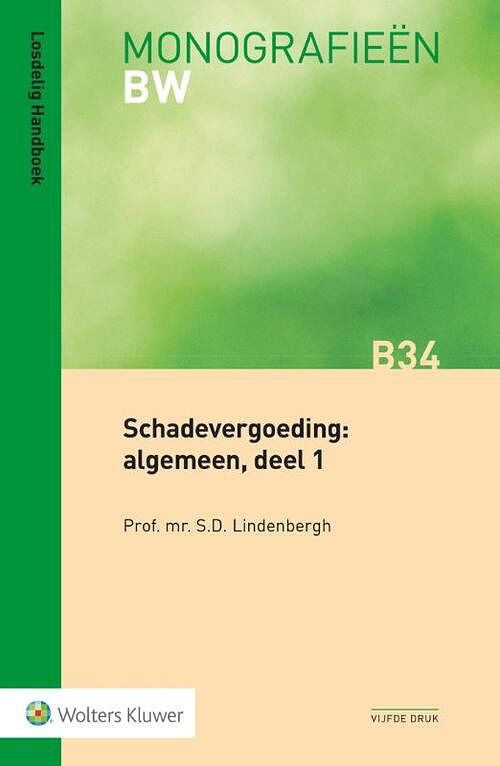 Foto van Schadevergoeding: algemeen, deel 1 - paperback (9789013159318)