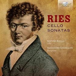 Foto van Ries: cello sonatas - cd (5028421952062)