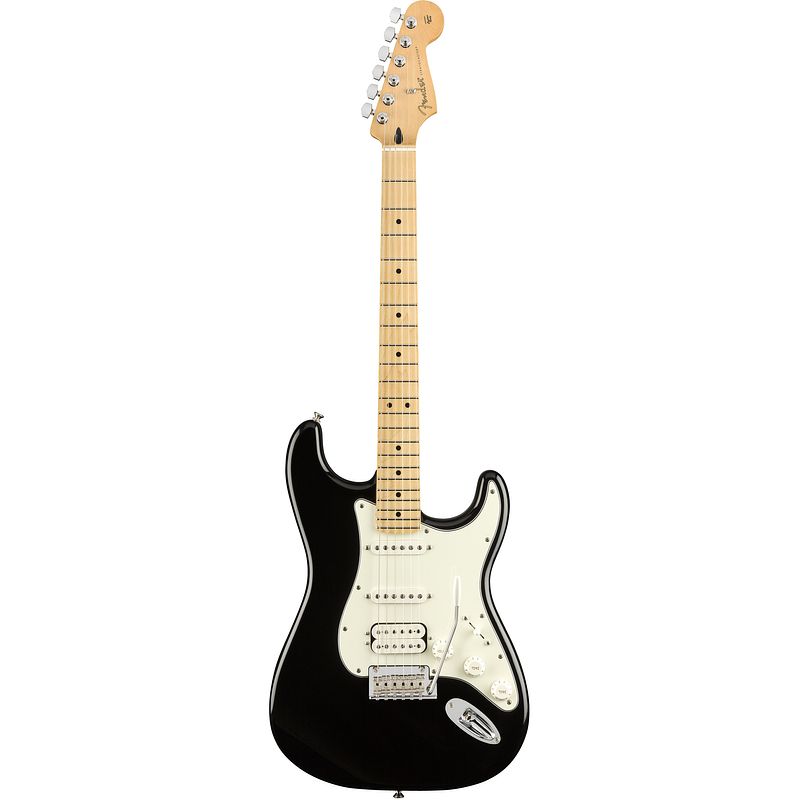 Foto van Fender player stratocaster hss black mn