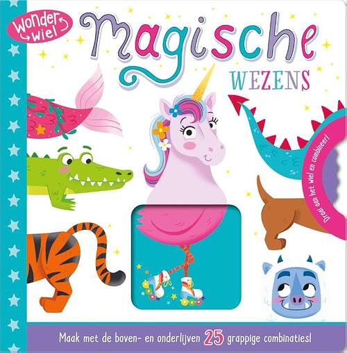 Foto van Magische wezens - wonderwiel - stephanie moss - kartonboekje;kartonboekje (9789036645270)