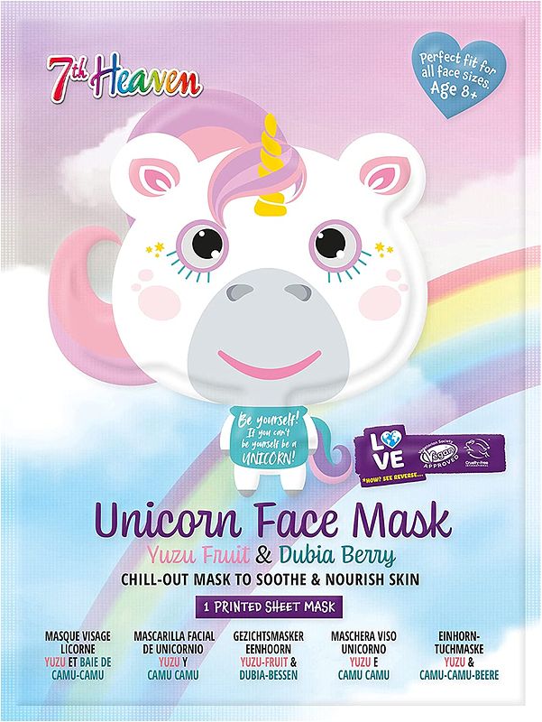 Foto van Montagne jeunesse 7th heaven gezichtsmasker unicorn yuzu & dubia berry