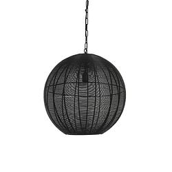 Foto van Light & living - hanglamp amarah - 50x50x54 - zwart