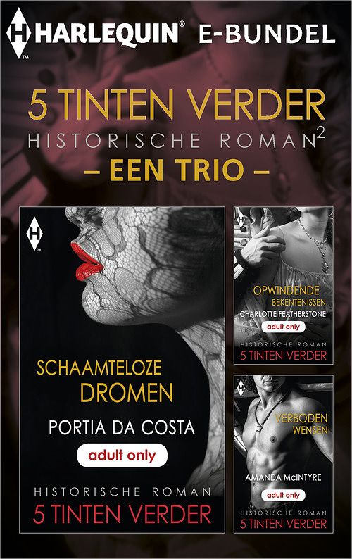 Foto van 5 tinten verder historisch 2 - een trio (3-in-1) - portia da costa, charlotte featherstone, amanda mcintyre - ebook