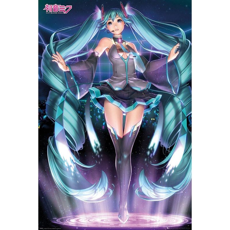 Foto van Gbeye hatsune miku projection poster 61x91,5cm