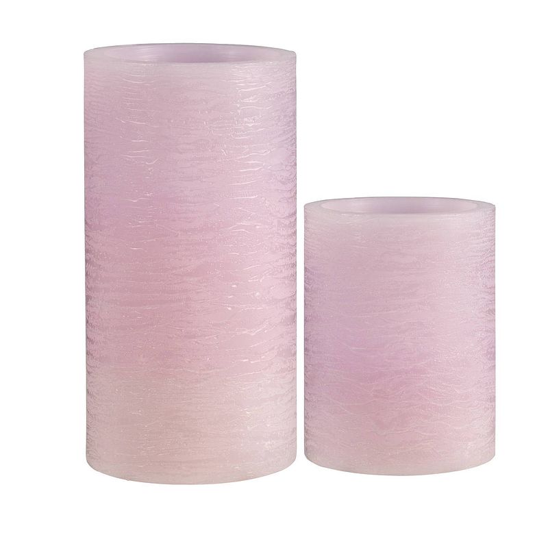 Foto van Pauleen led-kaarsen wax cosy lilac - 2 stuks