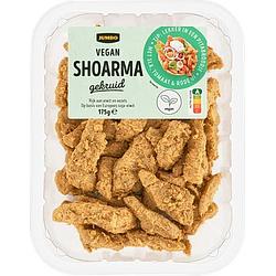 Foto van Bij 1 shoarma (voeg zelf toe)
 
 gratis pita broodjes | jumbo lekker veggie shoarma vegan 175g aanbieding bij jumbo