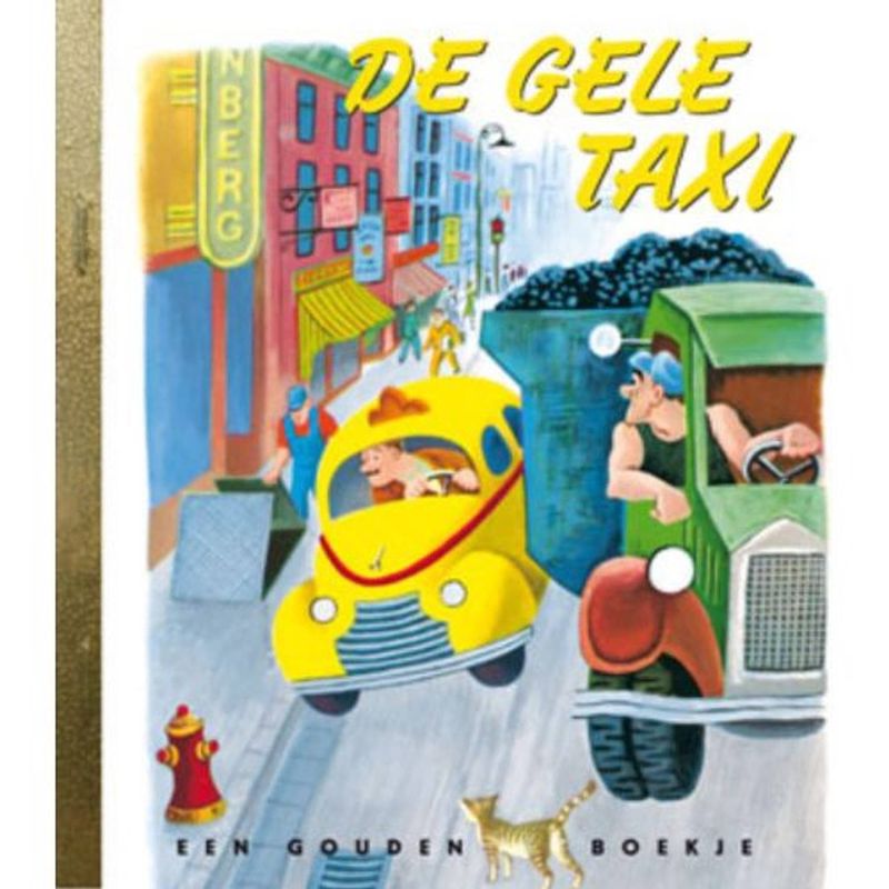 Foto van De gele taxi