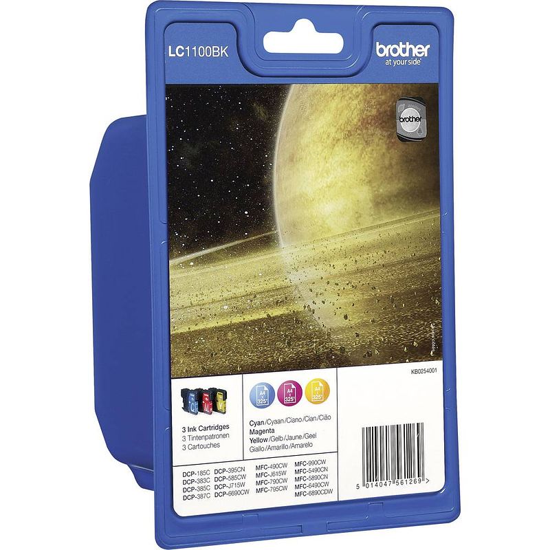 Foto van Brother lc-1100 multipack kleur cartridge