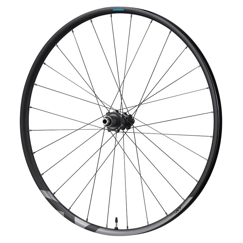 Foto van Shimano achterwiel deore xt m8100 29 inch e-thru boost zwart