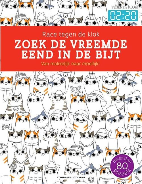 Foto van Race tegen de klok: zoek de vreemde eend in de bijt - paperback (9789002277900)