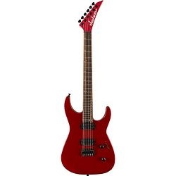 Foto van Jackson american series virtuoso ht eb red crystal elektrische gitaar met jackson foam core case