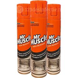 Foto van Mr muscle ovenreiniger spray - 3 x 300 ml - voordeelverpakking