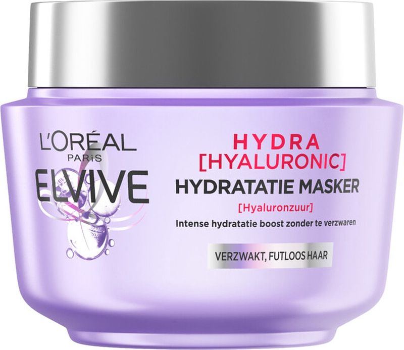 Foto van L'soréal paris elvive hyaluronic hydratatie masker