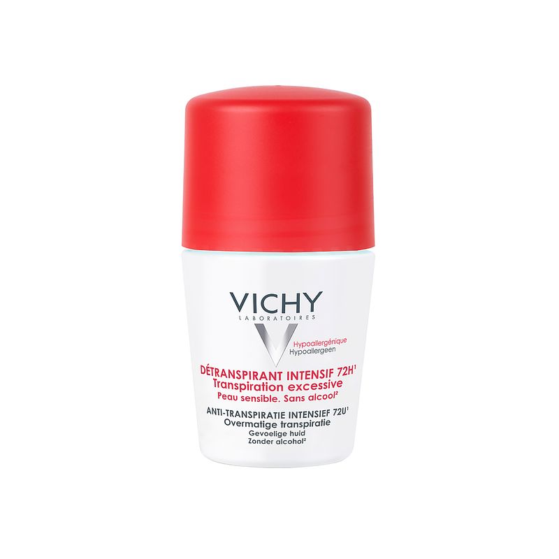 Foto van Vichy deodorant overmatige transpiratie roller 72h