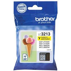 Foto van Brother inktcartridge, 400 pagina'ss, oem lc-3213y, geel 5 stuks