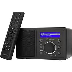 Foto van Renkforce rf-ir-mono1 tafelradio met internetradio internet bluetooth, aux, internetradio, wifi geschikt voor dlna zwart