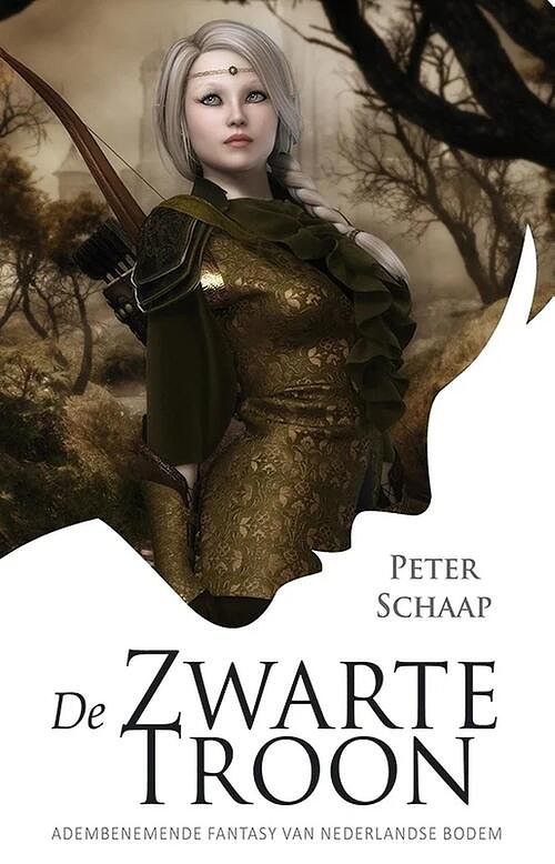 Foto van De zwarte troon - peter schaap - ebook (9789463083140)