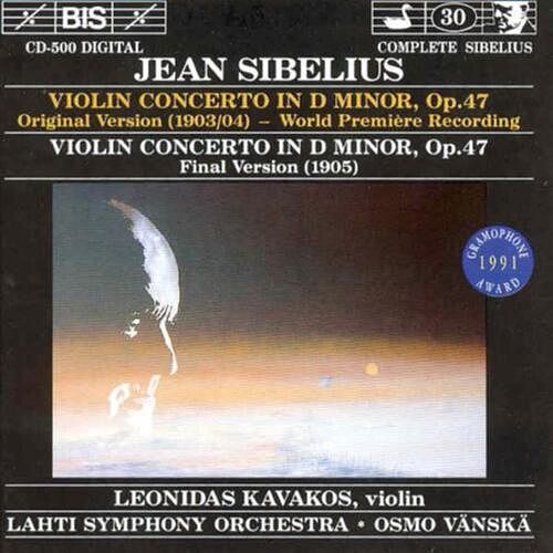 Foto van Sibelius violin concerto by kavakos leonidas cd - cd (7318590005002)