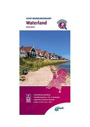 Foto van Wandelregiokaart waterland 1:33.333 - anwb - paperback (9789018046545)