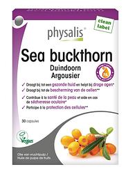 Foto van Physalis sea buckthorn capsules