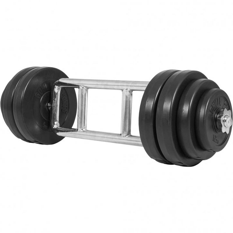 Foto van Gorilla sports halterset - triceps trainer - 35 kg - kunststof