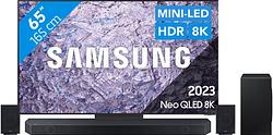 Foto van Samsung neo qled 8k 65qn800c (2023) + soundbar