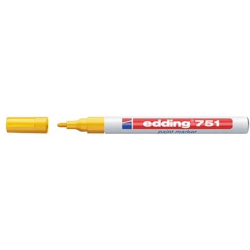 Foto van Edding paintmarker e-751 professional geel