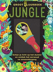 Foto van Groot gluurboek jungle - nancy dickmann - kartonboekje;kartonboekje (9789002274374)