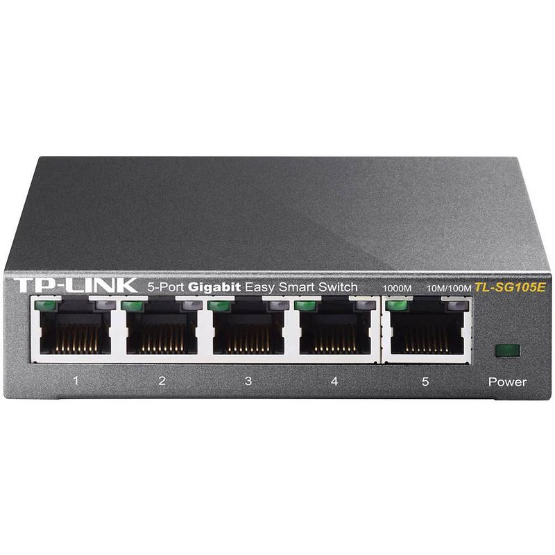 Foto van Tp-link netwerk switch 5 poorten tl-sg105e