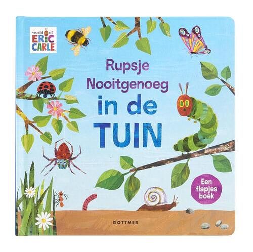 Foto van Rupsje nooitgenoeg in de tuin - eric carle - kartonboekje;kartonboekje (9789025776336)