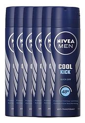 Foto van Nivea men cool kick deodorant spray voordeelverpakking