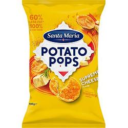 Foto van Santa maria potato pops supreme cheese flavor 100g bij jumbo