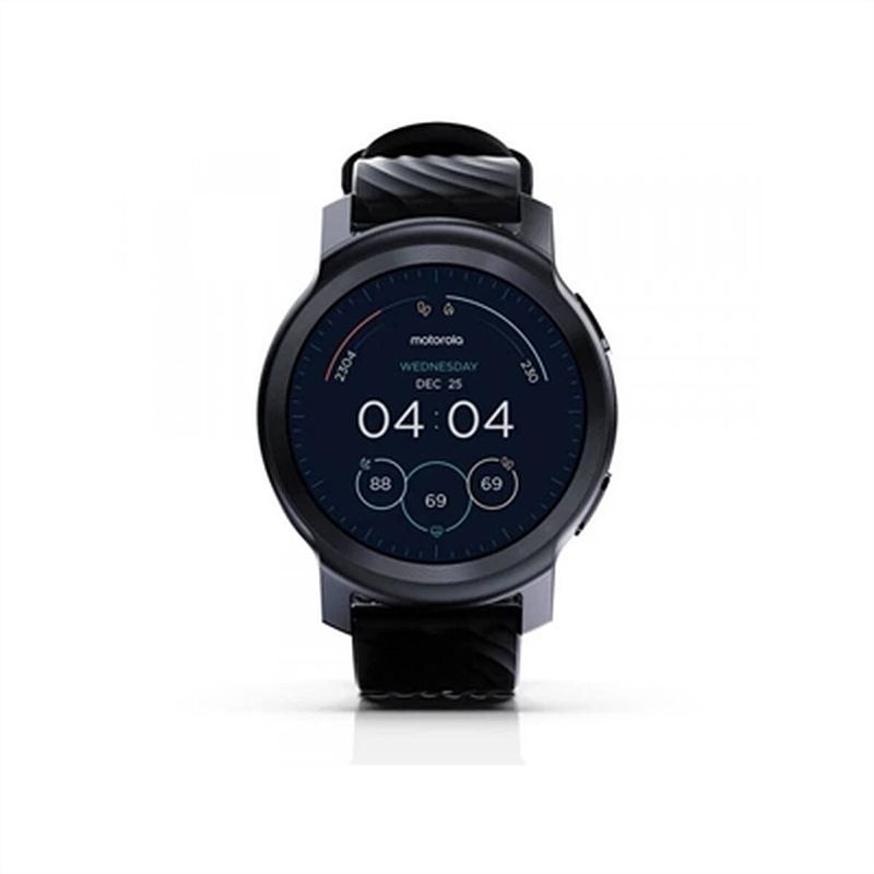 Foto van Smartwatch motorola moto watch 100 355 mah zwart 5 atm 1,3""