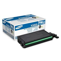 Foto van Samsung clt-k5082l tonercartridge - zwart - hoog rendement 5000 pagina's